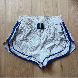 Free People Varsity Blues Shorts